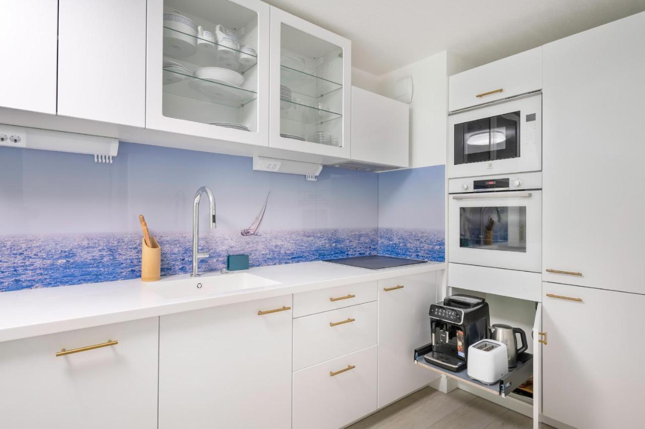 Appartement Dans Residence Avec Piscine Pour 6 Pornichet Buitenkant foto