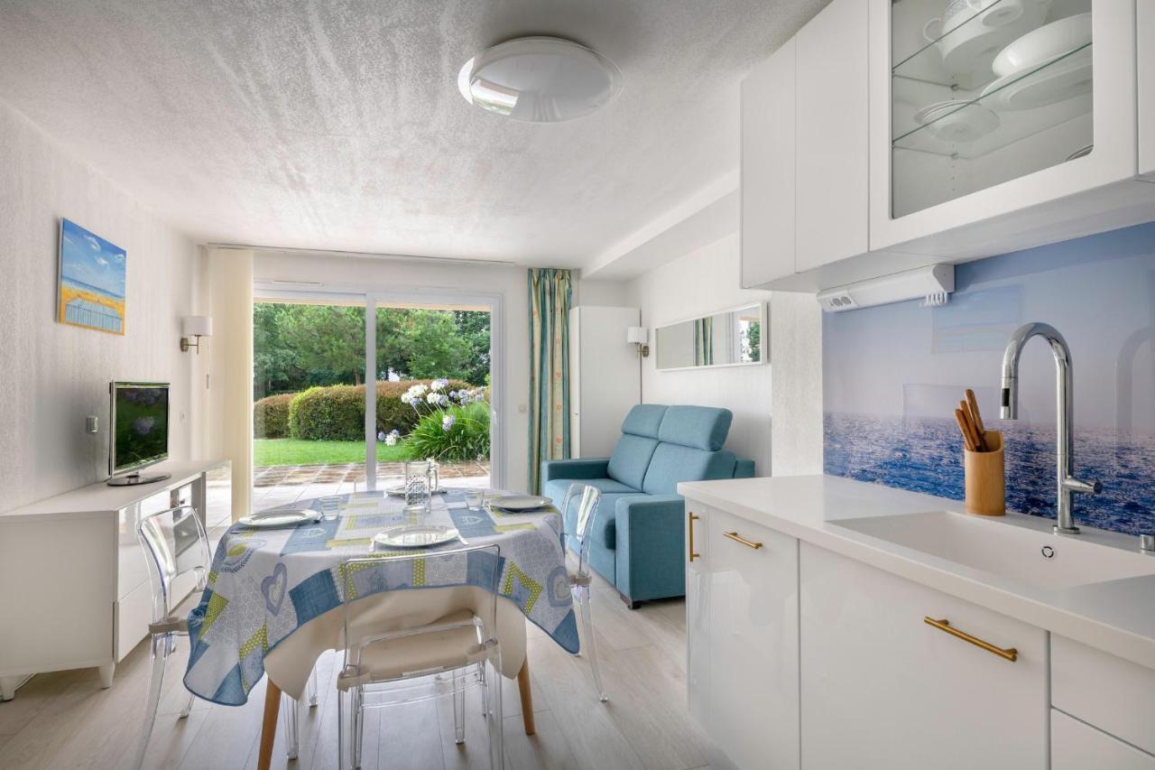 Appartement Dans Residence Avec Piscine Pour 6 Pornichet Buitenkant foto