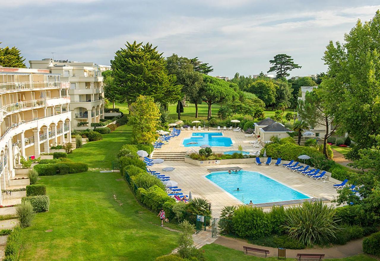 Appartement Dans Residence Avec Piscine Pour 6 Pornichet Buitenkant foto