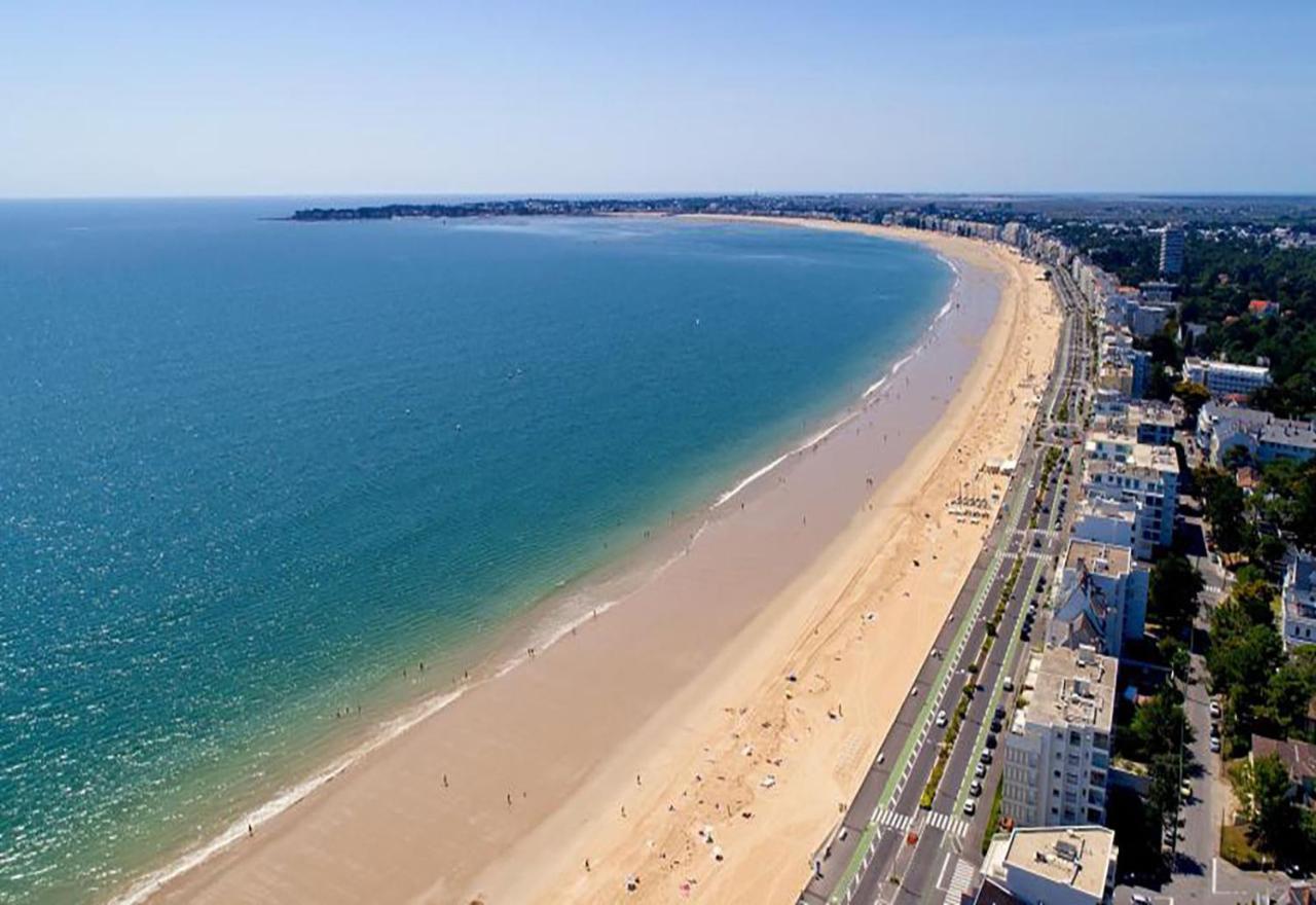 Appartement Dans Residence Avec Piscine Pour 6 Pornichet Buitenkant foto